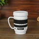 thumbnail image 2 of Creative Coffee Cups Stainless Steel Camera Coffee Lens Mug White Black Coffee Milk, 2 of 4