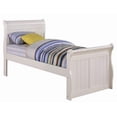 thumbnail image 3 of Twin Sleigh Bed with Twin Trundle Bed in White, 3 of 5