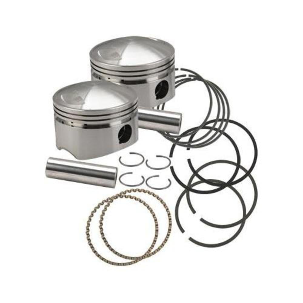 S&S Cycle Forged Pistons for 88ci.- 103ci 106-5535 Standard Bore 3 5/8in Motors and Sidewinder Kit 
