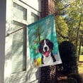 thumbnail image 2 of Caroline's Treasures BB1609CHF Christmas Tree and Bernese Mountain Dog Flag Canvas House Size , Large, multicolor, 2 of 4
