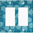 thumbnail image 6 of Metal Light Switch Plate Cover Colorful Safari African Tribal Art Pattern SFR029, 6 of 13