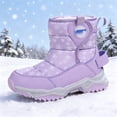 thumbnail image 5 of YMUQEIGH Winter Snow Boots for Boy and Girl Outdoor Waterproof with Fur Lined(Toddler/Little Kids), 5 of 6