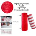 thumbnail image 2 of XINQIHANG 4 Rolls Decor Mesh Poly Ribbons 10 Inch x 30 Feet, 2 of 6