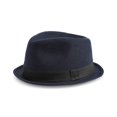 thumbnail image 2 of Levi's Brushed Fedora Trilby Sombrero para Hombre, Azul, L/XL Levis Fedora/Trilby, 2 of 2