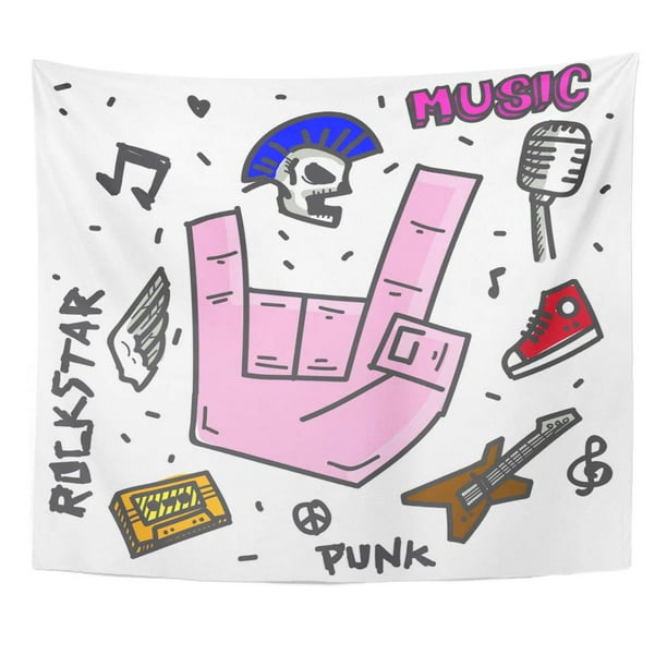 Punk rock tapestry sale