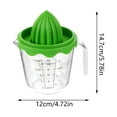 thumbnail image 2 of Manual Fruit Juicer - Plastic Material, Ergonomic Design & Easy Clean - Handheld Tool for Orange/DIY Juice, 2 of 5