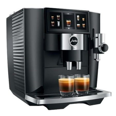 Jura - J8 twin Automatic Single Serve Coffee Maker and Espresso Machine - Black