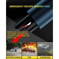 thumbnail image 5 of Jinsinto Window Breaker Seat Belt Cutter, 2 in 1 Car Safety Hammer, 10*2cm, 5 of 5