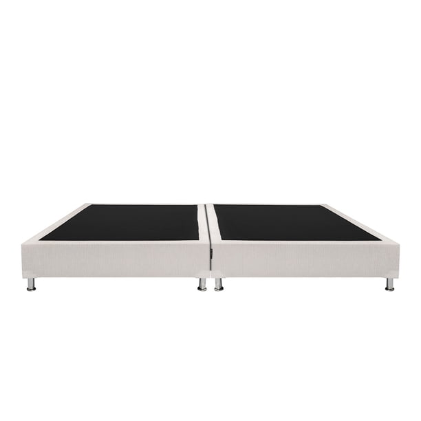 Box Base Cama King Size Dicasa Crema