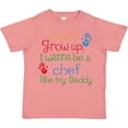 thumbnail image 3 of Inktastic Chef like Daddy Boys or Girls Toddler T-Shirt, 3 of 5