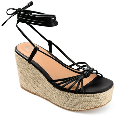 

Journee Collection Womens Catalinn Tru Comfort Foam Espadrille Platform Sandals