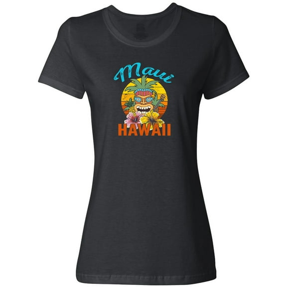 Inktastic Maui Hawaii Vacation Tiki Women's T-Shirt