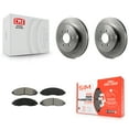 thumbnail image 1 of Transit Auto Front Disc Brake Rotors and Semi-Metallic Pads Kit for Car 2003-2004 Dodge Dakota K8S-100219, 1 of 11