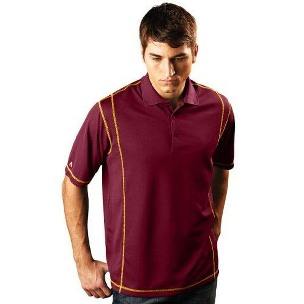 Antigua Men's Edge Short Sleeve Athletic Golf Polo Shirt, Multiple