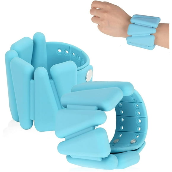 Strength Training Wrist Weights Sets for Women, Ankle Weights for Men, Hand Weights Sets for Women, Wearable Weights Adjustable, 1 lb Weights Each, 2 lb Weights Each, 2 Per Set