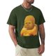 thumbnail image 1 of Camiseta de manga corta para hombre ropa estética talla grande algodón negro, 1 of 7