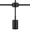 thumbnail image 4 of 4-Light Matte Black Adjustable Height Geometrical Track Lighting with Pivoting Shades, 4 of 6