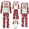 thumbnail image 5 of Uaswgudfs Christmas Dad Pajamas Set, Family Matching Reindeer Plaid & "Family 2026 Christmas" Print Long Sleeve Top with Pants, Festive Holiday Sleepwear Loungewear for Men, 5 of 8