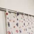 thumbnail image 5 of Sapphire-Web Window Curtains Light Filtering Multicolor Window Treatment(2 Panels, 58 Inch by 43 Inch), 5 of 5