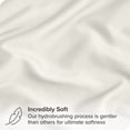 thumbnail image 2 of Bare Home Pillowcase Set - Premium 1800 Collection - Double Brushed - Ultra Soft - Standard Size, Cream, 2 Count, 2 of 7
