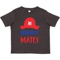 thumbnail image 3 of Inktastic Ahoy Matey, Pirate Hat, Skull and Bones, Pirates Boys or Girls Toddler T-Shirt, 3 of 5