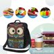 thumbnail image 4 of Balery Boho Owl Caja de Almuerzo y Bolsa de Almuerzo para Hombres y Mujeres, Bolsa de Almuerzo Reutilizable con Gran Capacidad, Bolsa de Almuerzo Aislada, 4 of 7