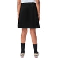 thumbnail image 4 of Classroom Uniforms for Girls Pleated Tab Scooter with Built-In Poly Knit Shorts and Side Zip, 4 of 7