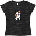 thumbnail image 3 of Inktastic KiniArt Bulldog Puppy Women's T-Shirt, 3 of 5