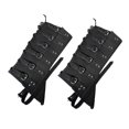 thumbnail image 2 of Medieval Lace up Buckle Shoes Cover Photo Props for Cosplay Accessories Black, 2 of 9