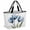 Lake Blue Green, variant on Blue Tulip Beach Bag for Women, Large Breathable Mesh Beach Tote Bag, Abstract Flower Country Farm Floral White Sandproof Lightweight Travel Bags for Vacation Picnic Swimming Pool 15.7"x15.7"x9.1"
