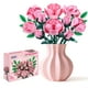 thumbnail image 1 of Set de construcción de juguetes SIENON, ramo de rosas rosas, 10 unidades, 1 of 7