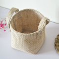 thumbnail image 4 of Cesta de almacenamiento para macetas de tela de mezcla de algodón, caja de almacenamiento de escritorio, organizador de artículos diversos para niños, cesto para la ropa sucia, 4 of 5