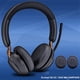 thumbnail image 5 of 2X Almohadillas de Repuesto para Auriculares Inalámbricos Elite 45H Evolve2 65 MS/ - Proteico/Almohadillas para Los Oídos/Tazas para Los Oídos (Negro), 5 of 9