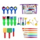 thumbnail image 1 of Paquete de 26 niños Pintura Pinceles Esponjas Juguete Dibujo Rodillo Art Kindergarten Creatividad Coloración Transporte Pintura Juguetes Inevent EL005764-00, 1 of 6