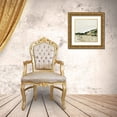 thumbnail image 3 of Caroline, Emma 26x26 Gold Ornate Wood Framed with Double Matting Museum Art Print Titled - Custom Beachside Walk I, 3 of 4