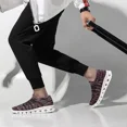 thumbnail image 4 of zapatos informales a la moda para hombre y mujer, zapatillas deportivas tejidas transpirables para mujer, suela antideslizante de alta calidad, zapatos deportivos para parejas 36-46, 4 of 5
