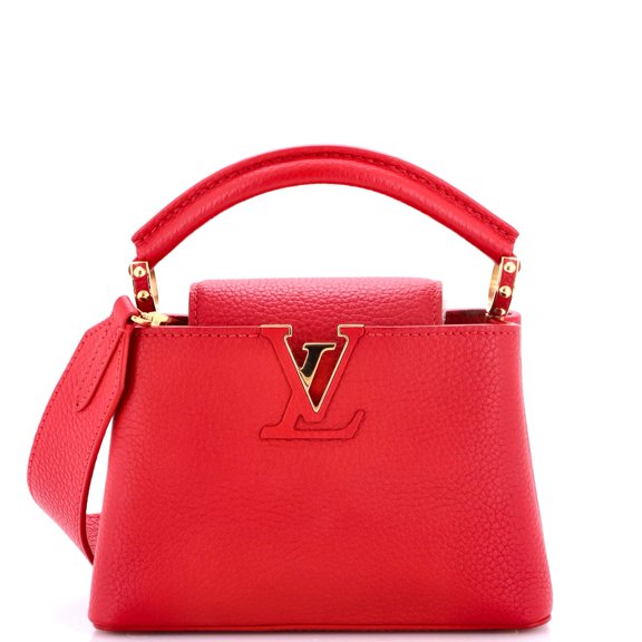 Pre-Owned Capucines Bag Leather Mini By Rebag