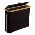 thumbnail image 2 of Cesta organizadora para guardar papel higiénico, organización familiar, baños prácticos Negro, 2 of 9