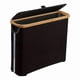thumbnail image 2 of Cesta para guardar el papel higiénico. Práctica para el rollo de papel higiénico del baño. Negro, 2 of 9