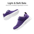 thumbnail image 4 of DREAM PAIRS Kids Boys Girls Fashion Sneakers Running Shoes Knit Athletic Shoes KD18001K PURPLE Size 9, 4 of 7