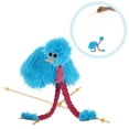 thumbnail image 1 of CATIEBYE soft plush puppet Marionette Puppet Toy Sky-Blue 1Pack for Creative Interaction, 1 of 7