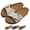 White, variant on Minglewis Women Cork Slide Sandals, Adjustable Buckle Arch Support Cork Footbed Slip On Slides, Non Slip Casual Summer Indoor Outdoor Beach Walking Slippers