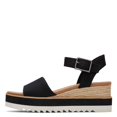 thumbnail image 1 of Sandalia Plataforma Diana para Mujer TOMS Negra de Lona Talle 9 Ancha, 1 of 6