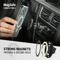 thumbnail image 5 of Scosche SMS1CD MagicMount MagSafe CD Slot Phone Mount, Adjustable Magnetic Holder for Car CD Player Black, 5 of 9
