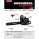 thumbnail image 2 of Motosierra Gasolina 3Hp Paso Cadena 0.325 Espada 20 Urrea MS820, 2 of 3