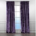 thumbnail image 6 of 3S Brother's Mauve Extra Long Shiny Velvet Curtains Luxury Colors Light Blocking Hang Back Tab & Rod Pocket 1 Panel Curtain 5-30 Ft Home Décor Custom Made Drapes -Made in Turkey(52"W X 120"L), 6 of 6