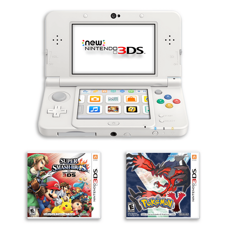 Restored Nintendo New 3DS Gaming Console, White (Refurbished