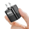 thumbnail image 3 of USB C Wall Charger Block 20W, Dual Port PD Power Delivery Fast Type C Charging Cube Plug Compatible with iPhone 11/12/13/14/15/Pro Max, XS/XR/X, iPad Pro, Samsung Galaxy S24/S23/S22/S21/S20 Ultra, 3 of 9
