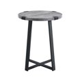 thumbnail image 2 of Manor Park Table d'appoint rustique - Béton foncé, 2 of 6