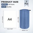 thumbnail image 2 of Bolsa de Cuerda Uxcell con Toggle, Saco de Cierre y Bolsa Ditty Duradera y Portátil para Exterior 8x13pulgadas & 3Pcs & Azul Marino - Ideal para ( Deportes/Excursionismo/Camping/Viajes), 2 of 7